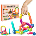 25 Pcs Magnetic Building Blocks Set | STEM Educational Rods & Balls Toy for Kids