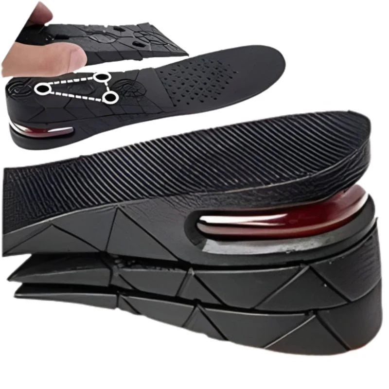 4 Layer Height Increase Insoles – Adjustable 3 cm to 9 cm | Soft, Comfortable & Shock-Absorbing | Elevator Shoe Inserts for Men & Women