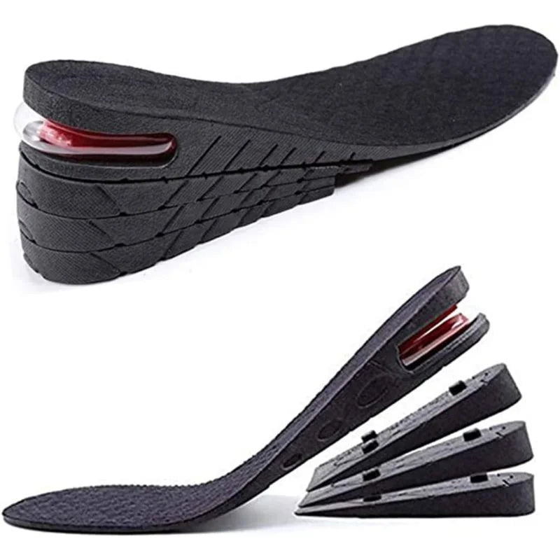 4 Layer Height Increase Insoles – Adjustable 3 cm to 9 cm | Soft, Comfortable & Shock-Absorbing | Elevator Shoe Inserts for Men & Women
